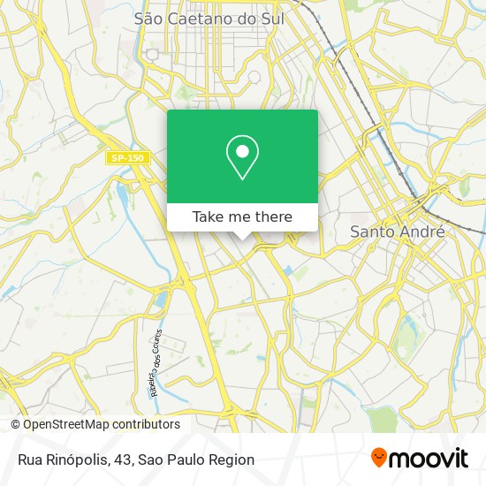 Rua Rinópolis, 43 map