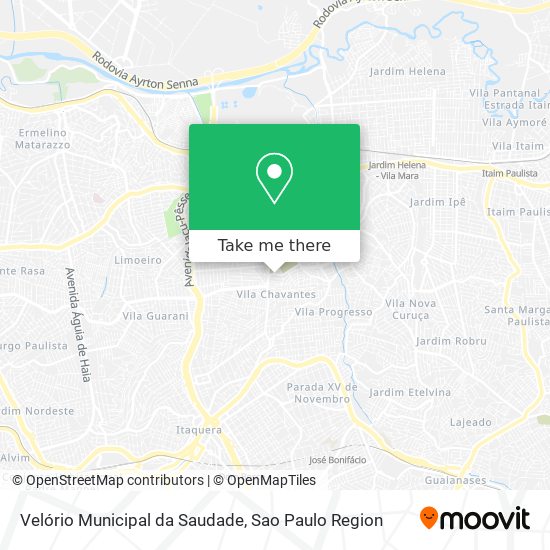 Mapa Velório Municipal da Saudade