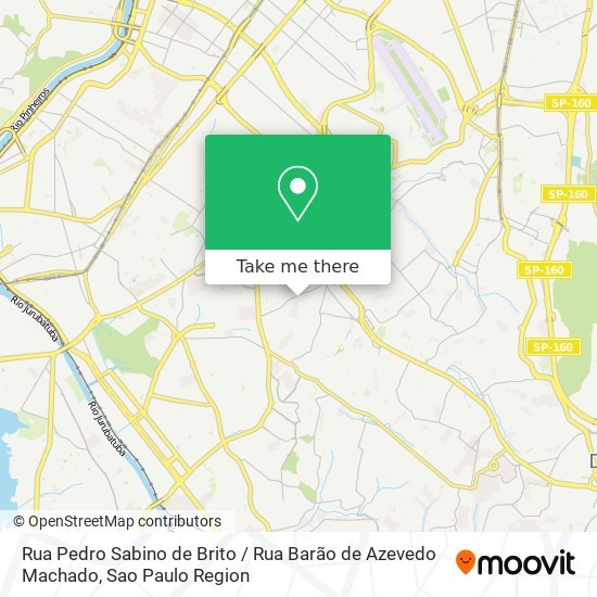 Rua Pedro Sabino de Brito / Rua Barão de Azevedo Machado map
