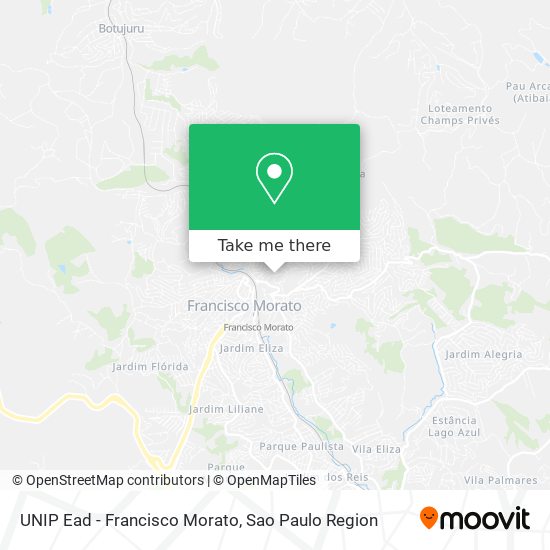 UNIP Ead - Francisco Morato map
