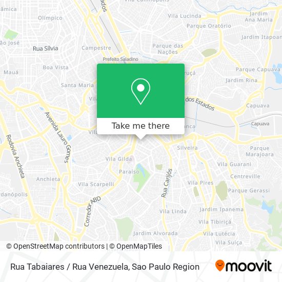 Rua Tabaiares / Rua Venezuela map