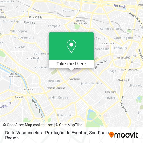 Dudu Vasconcelos - Produção de Eventos map