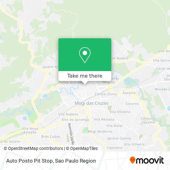 Auto Posto Pit Stop map