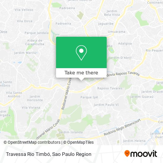 Travessa Rio Timbó map
