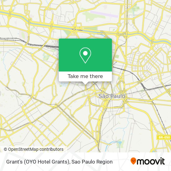 Mapa Grant's (OYO Hotel Grants)