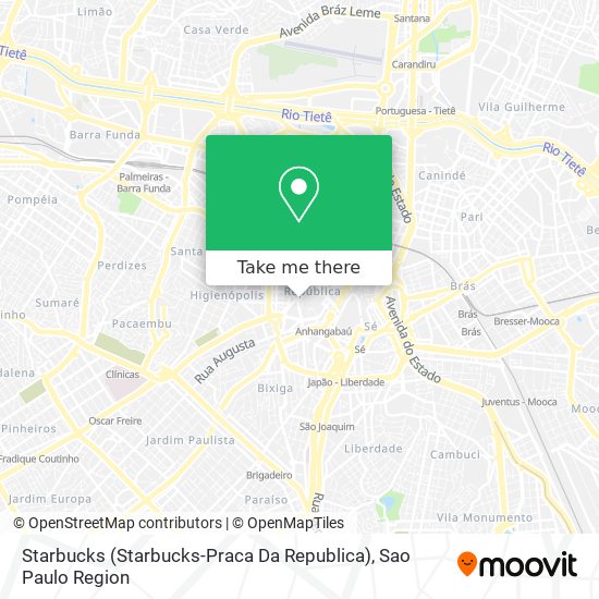 Starbucks (Starbucks-Praca Da Republica) map
