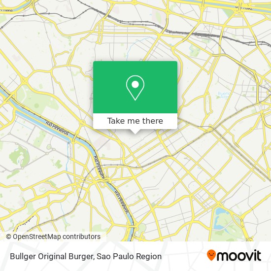 Bullger Original Burger map