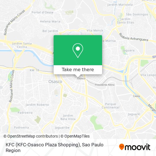 KFC (KFC-Osasco Plaza Shopping) map