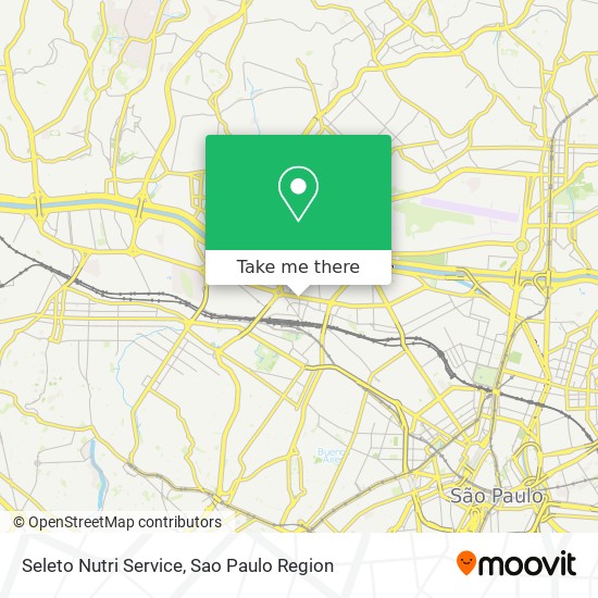 Seleto Nutri Service map