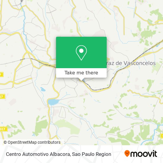 Mapa Centro Automotivo Albacora