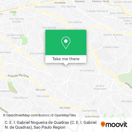 C. E. I. Gabriel Nogueira de Quadras map