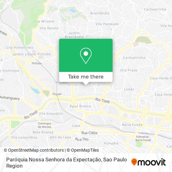 Paróquia Nossa Senhora da Expectação map