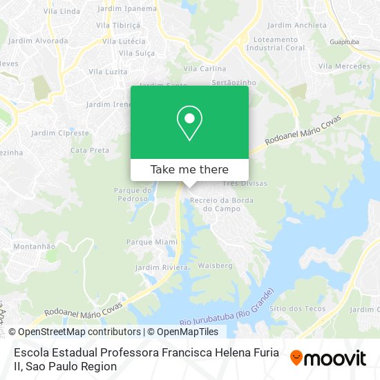 Escola Estadual Professora Francisca Helena Furia II map