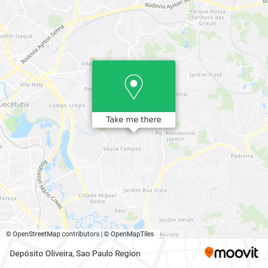 Depósito Oliveira map