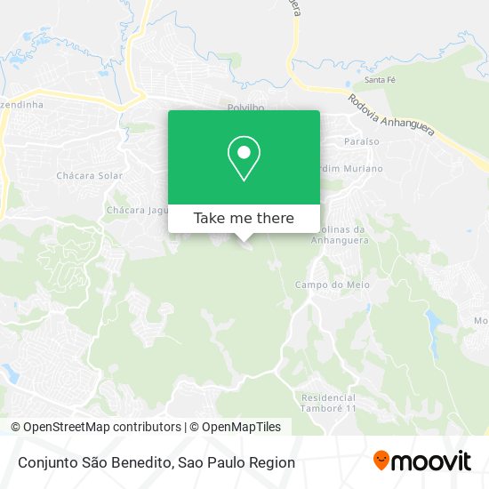 Conjunto São Benedito map