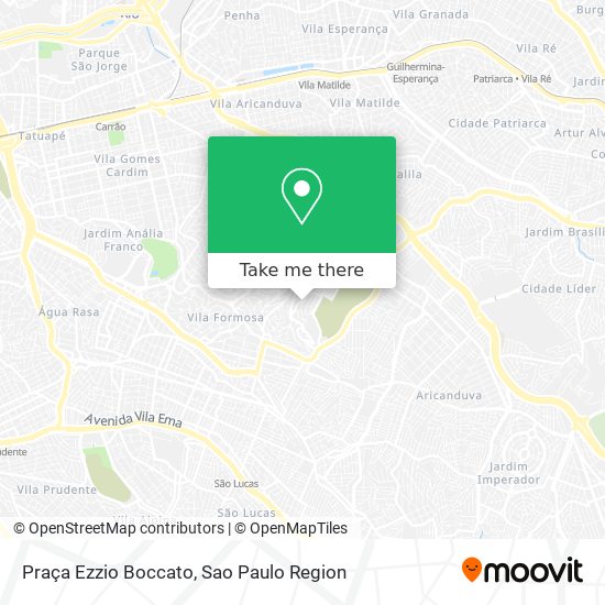 Praça Ezzio Boccato map
