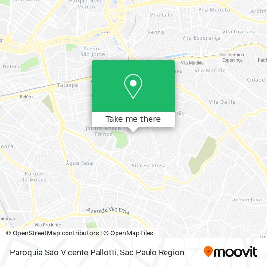 Paróquia São Vicente Pallotti map