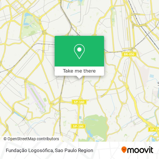 Fundação Logosófica map