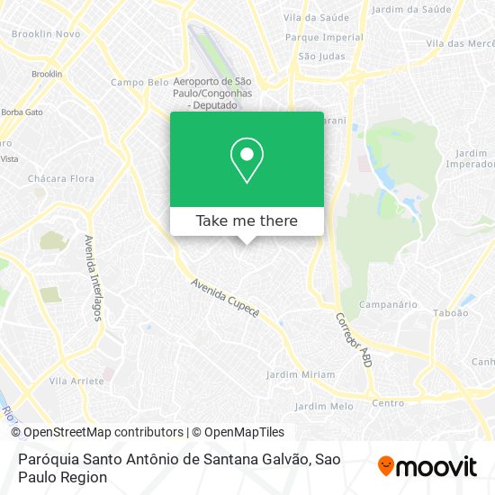 Paróquia Santo Antônio de Santana Galvão map