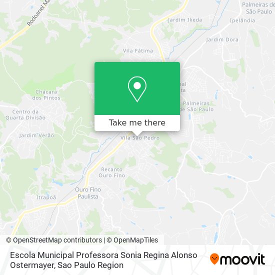 Escola Municipal Professora Sonia Regina Alonso Ostermayer map