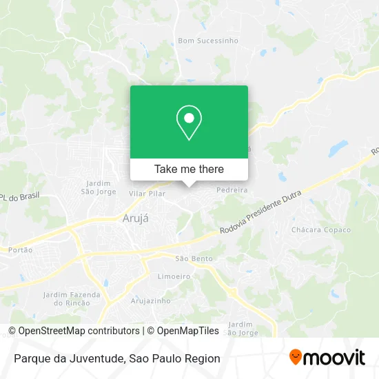 Parque da Juventude map