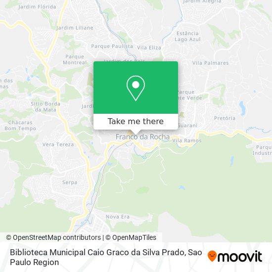 Biblioteca Municipal Caio Graco da Silva Prado map