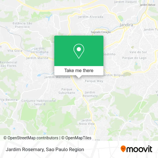 Jardim Rosemary map