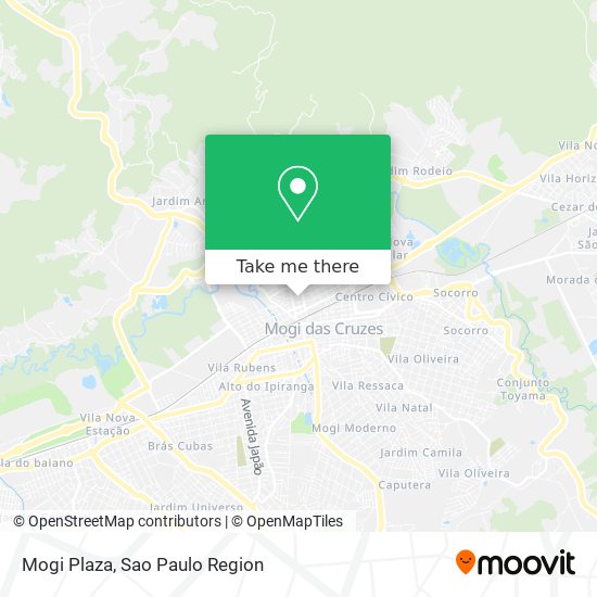 Mogi Plaza map