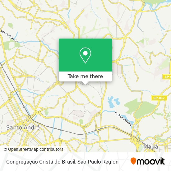 Congregação Cristã do Brasil map