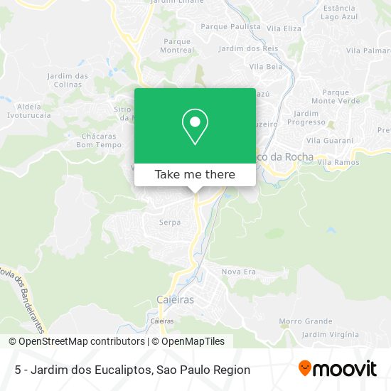 5 - Jardim dos Eucaliptos map