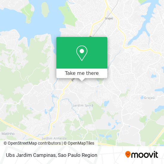 Ubs Jardim Campinas map