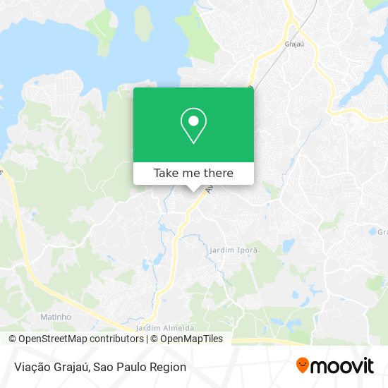 Viação Grajaú map