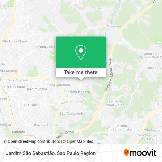 Jardim São Sebastião map