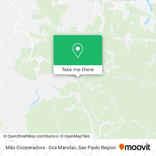 Mão Cooperadora - Cca Marsilac map