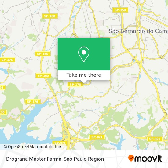 Mapa Drograria Master Farma