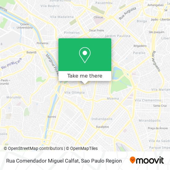 Rua Comendador Miguel Calfat map