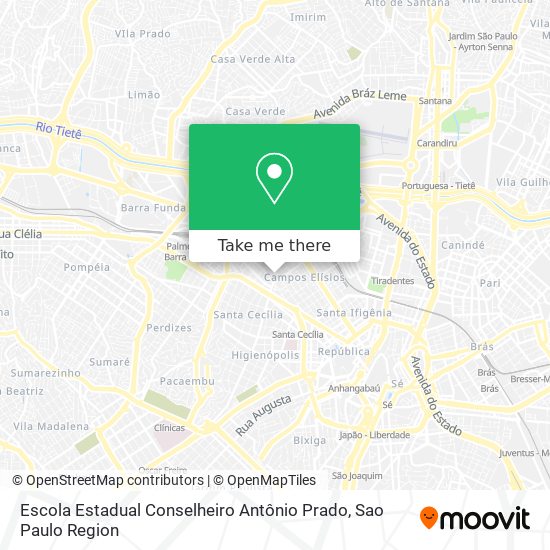 Escola Estadual Conselheiro Antônio Prado map