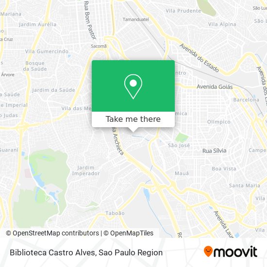 Biblioteca Castro Alves map