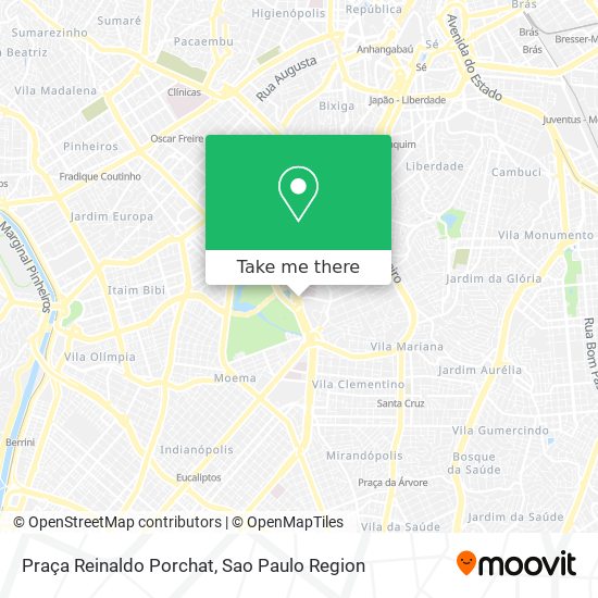 Praça Reinaldo Porchat map