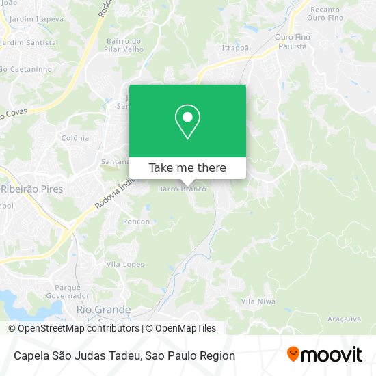 Capela São Judas Tadeu map