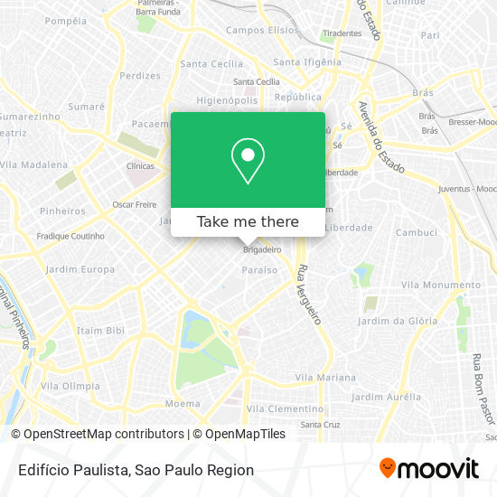 Edifício Paulista map