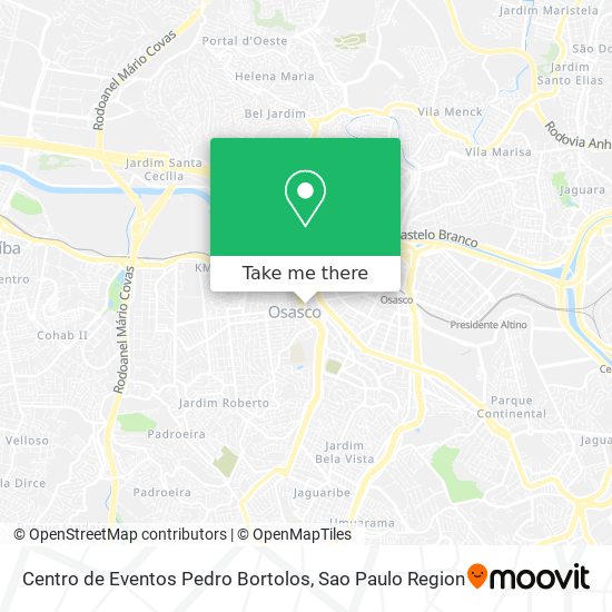 Centro de Eventos Pedro Bortolos map