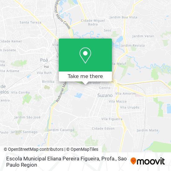 Escola Municipal Eliana Pereira Figueira, Profa. map