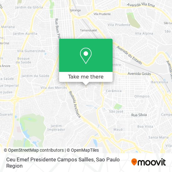 Ceu Emef Presidente Campos Sallles map