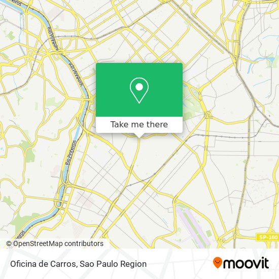 Oficina de Carros map