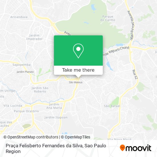 Praça Felisberto Fernandes da Silva map