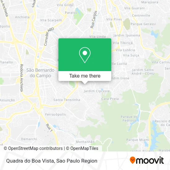 Quadra do Boa Vista map
