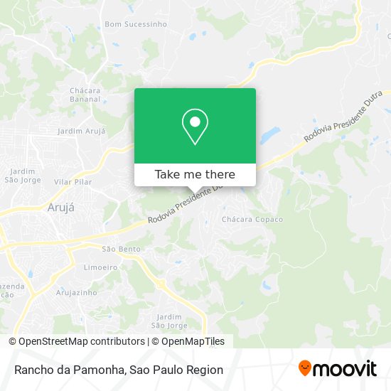 Mapa Rancho da Pamonha