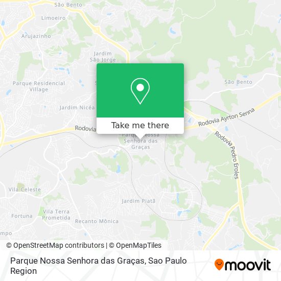 Parque Nossa Senhora das Graças map