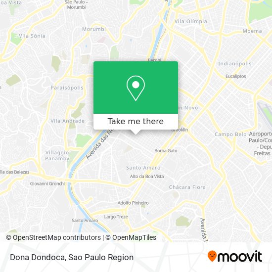 Dona Dondoca map